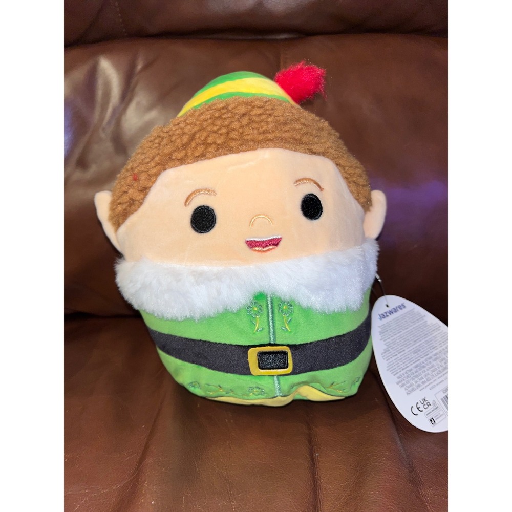 Squishmallows Buddy the Elf Plush Toy Jazwares 2022 Christmas‎ Movie